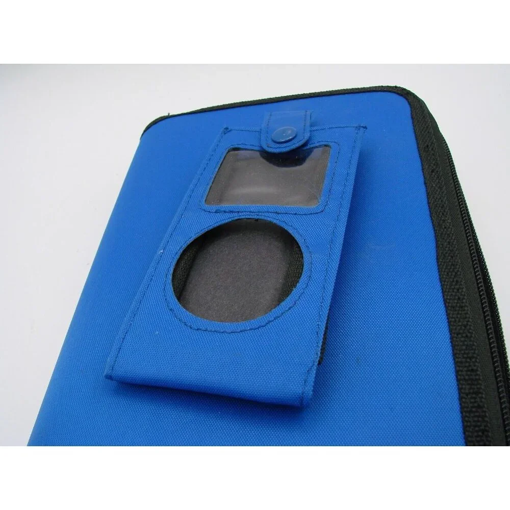 NEW PlanAhead iOrganizer Planner w/ Calculator Blue Zip Around Wallet Combo NOS